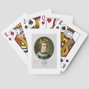 Portrait of Louis VIII, Called 'Le Lion', King of Playing Cards