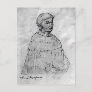 Portrait of Louis XI Postcard