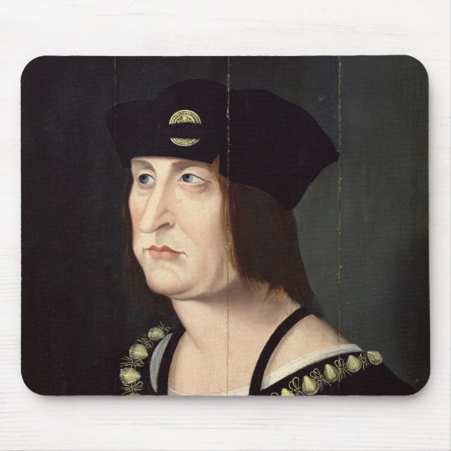 Portrait of Louis XII  King of France Mouse Pad (Front)