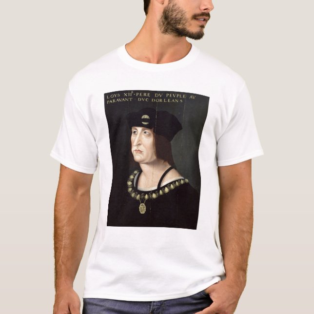 Portrait of Louis XII  King of France T-Shirt (Front)