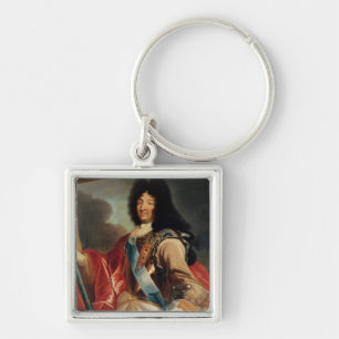 Portrait of Louis XIV 2 Key Ring