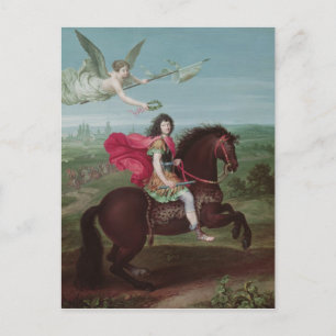 Portrait of Louis XIV 2 Postcard