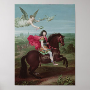 Portrait of Louis XIV 2 Poster