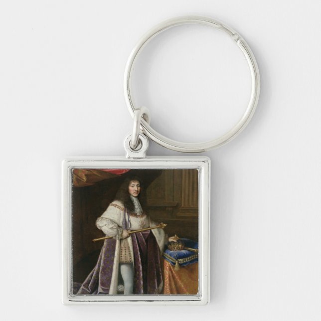 Portrait of Louis XIV Key Ring (Front)