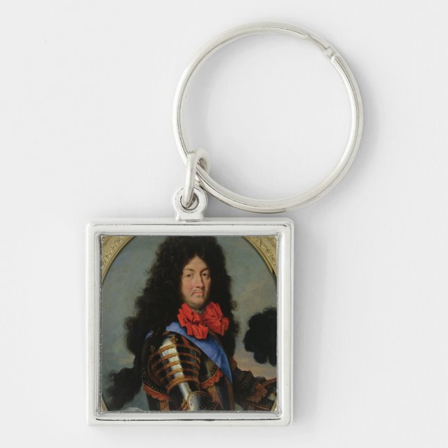 Portrait of Louis XIV Key Ring (Front)