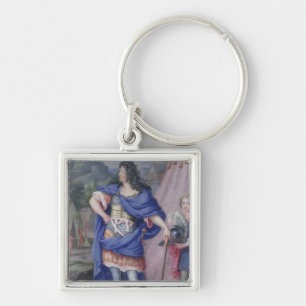 Portrait of Louis XIV King of France Key Ring