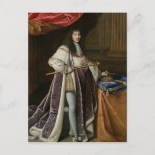 Portrait of Louis XIV Postcard