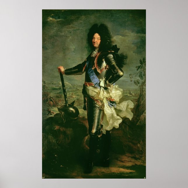 Portrait of Louis XIV Poster (Front)