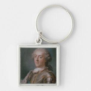Portrait of Louis XV King of France Key Ring