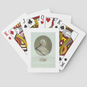Portrait of Louis XVI (1754-93) from 'Portraits de Playing Cards
