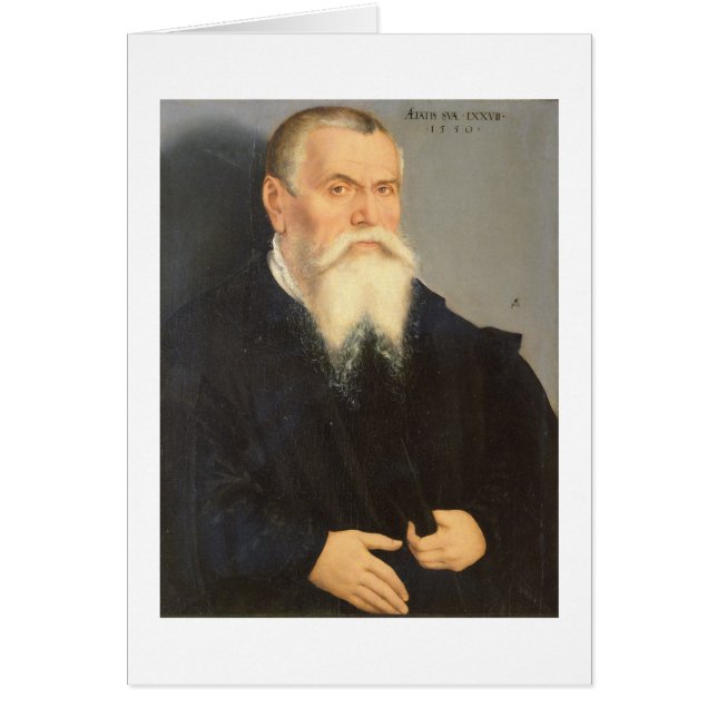 Portrait of Lucas Cranach the Elder (1472-1553) 15 (Front)