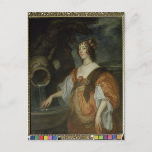 Portrait of Lucy Percy, Countess of Carlisle Postcard