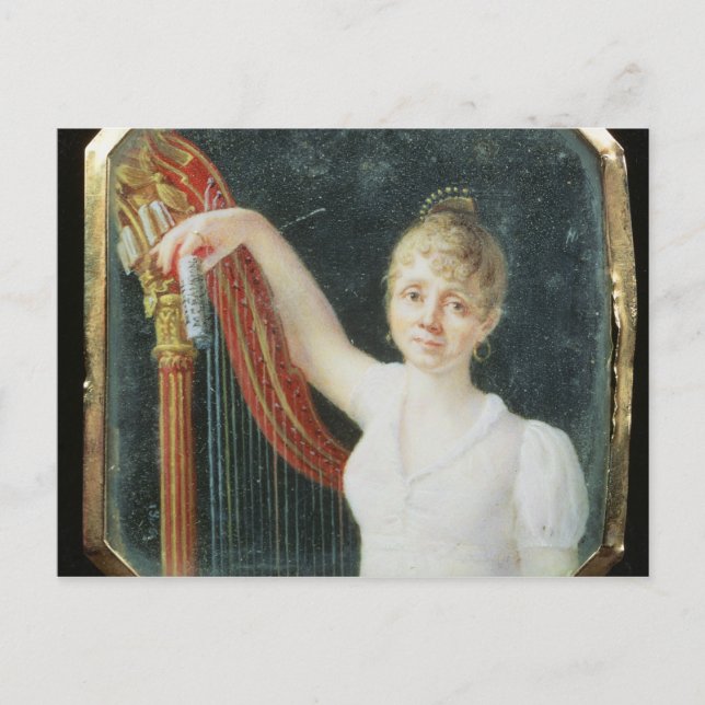 Portrait of Madame Beaumont Postcard (Front)