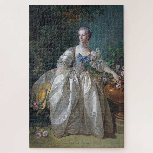 Portrait of Madame Bergeret, Boucher Jigsaw Puzzle (Vertical)
