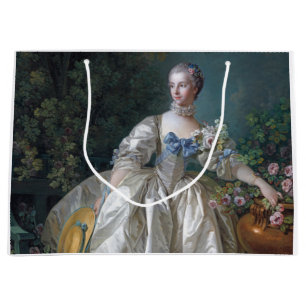 Portrait of Madame Bergeret, Boucher Large Gift Bag