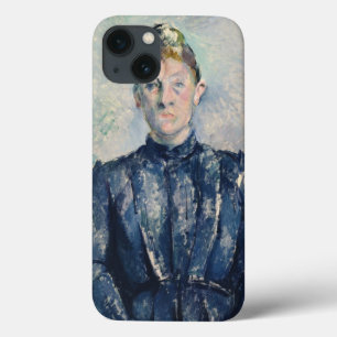 Portrait of Madame Cezanne, c.1890 (oil on canvas) iPhone 13 Case