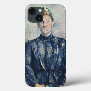 Portrait of Madame Cezanne, c.1890 (oil on canvas) iPhone 13 Case