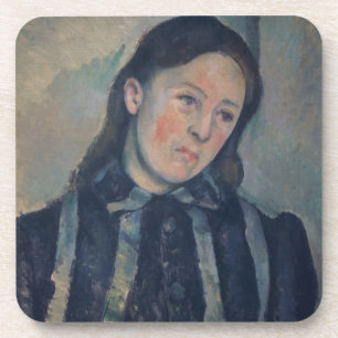 Portrait of Madame Cezanne with Loosened Hair, 189 Coaster