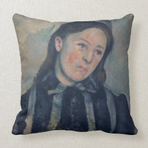 Portrait of Madame Cezanne with Loosened Hair, 189 Cushion