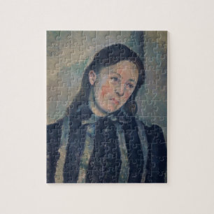 Portrait of Madame Cezanne with Loosened Hair, 189 Jigsaw Puzzle