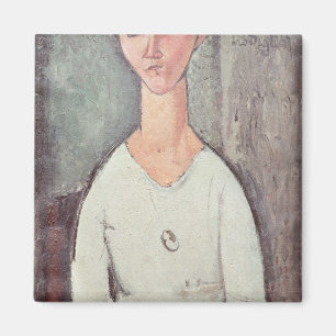 Portrait of Madame Chakowska, 1917 Magnet