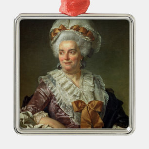 Portrait of Madame Charles-Pierre Pecoul, nee Pota Metal Ornament