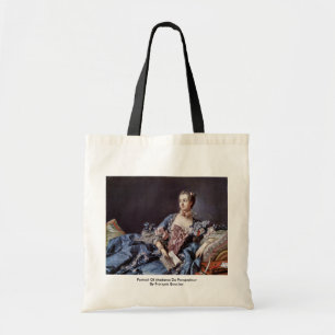Portrait Of Madame De Pompadour Tote Bag