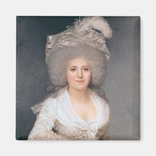 Portrait of Madame Jeanne-Louise-Henriette Campan Magnet