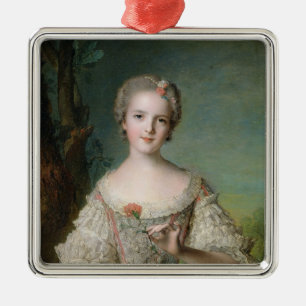 Portrait of Madame Louise de France Metal Ornament