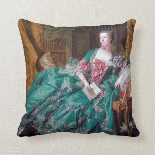 Portrait of Madame Pompadour, Boucher Cushion