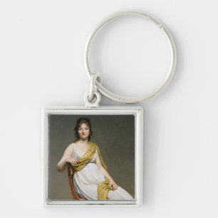 Portrait of Madame Raymond de Verninac  1798-99 Key Ring