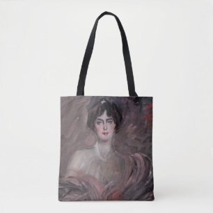 Portrait of Madamoiselle Emilienne Le Roy Tote Bag