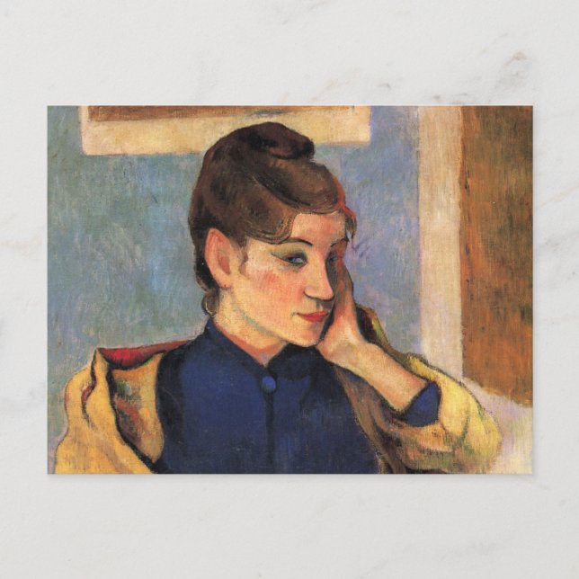 Portrait of Madeline bernard - Paul Gauguin Postcard (Front)