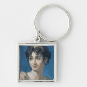 Portrait of Mademoiselle Georges Key Ring