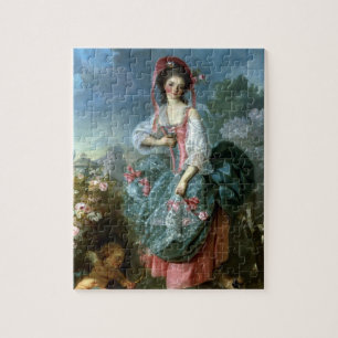 Portrait of Mademoiselle Guimard as Terpsichore, c Jigsaw Puzzle