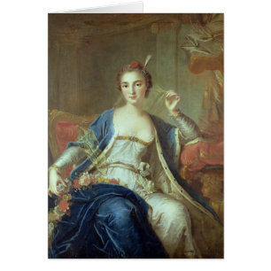 Portrait of Mademoiselle Marie Salle  1737