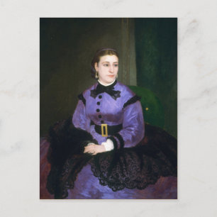 Portrait of Mademoiselle Sicot Auguste Renoir Postcard