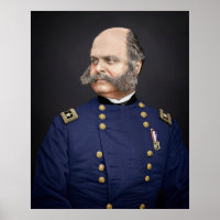 Portrait of Maj. General Ambrose Burnside
