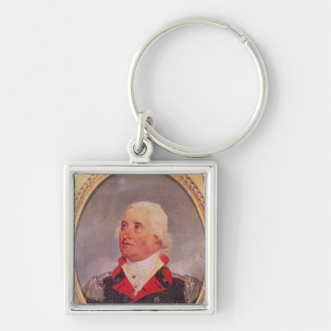 Portrait of Major General Charles C. Pinckney Key Ring (Front)