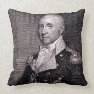 Portrait of Major General John Brooks, engraved by Cushion