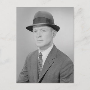 Portrait of Man Postcard