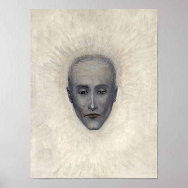 Portrait of Marcel Duchamp by Florine Stettheimer Poster (Front)