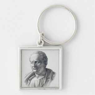 Portrait of Marcus Tullius Cicero Key Ring