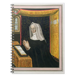 Portrait of Margaret Beaufort, Countess of Richmon Notebook