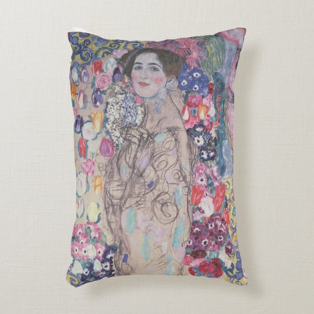 Portrait of Maria Munk Decorative Cushion (Front(Vertical))