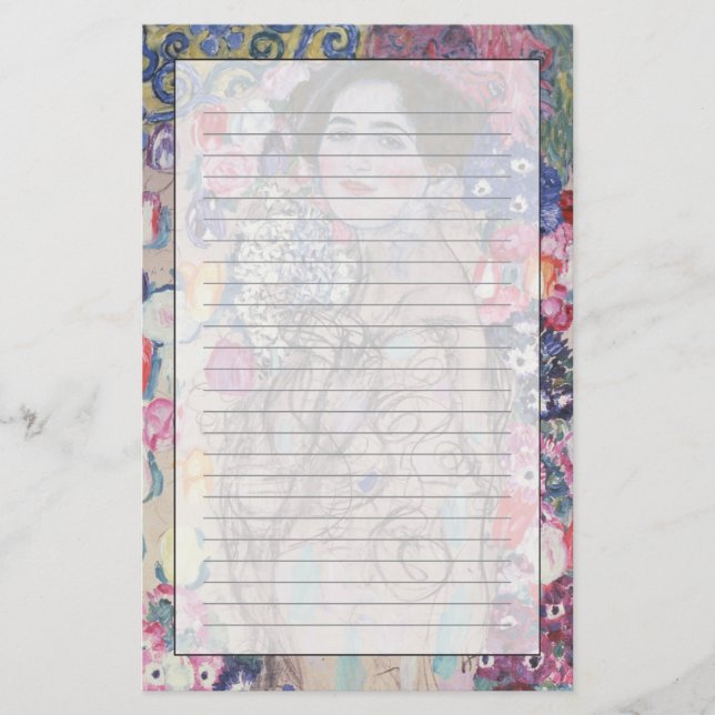 Portrait of Maria Munk Stationery (Front)