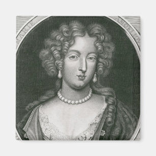Portrait of Marie Angelique de Scoraille Magnet