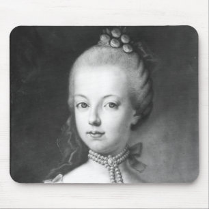 Portrait of Marie-Antoinette  of Habsbourg Mouse Pad