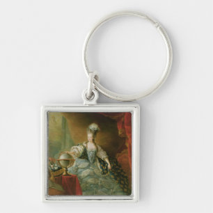 Portrait of Marie Antoinette Queen of France Key Ring