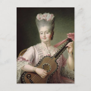 Portrait of Marie-Clothilde of France Postcard